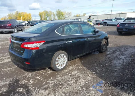 2013 Nissan Sentra Sv from USA, damaged, VIN 1N4AB7AP4DN909179